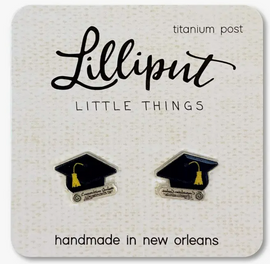 Graduation Cap Earrings