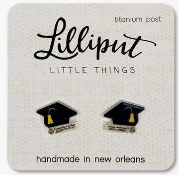 Graduation Cap Earrings