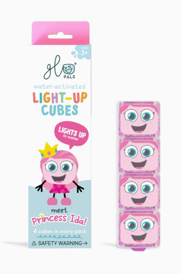 Glo Pals: 4pk Pink Cubes - Princess Ida