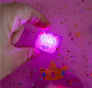 Glo Pals: 4pk Pink Cubes - Princess Ida - 0