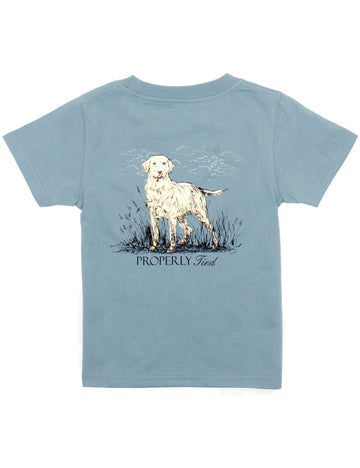 Labrador Short Sleeve Steel Blue