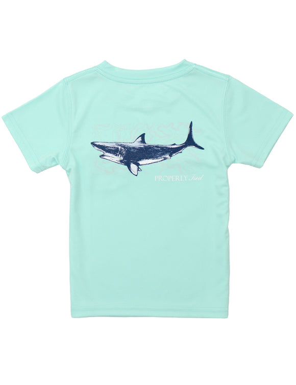 Topo Shark SS Performance Tee:
