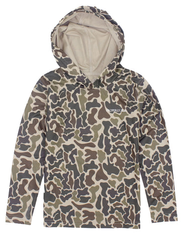 Vintage Camo Performance Hoodie