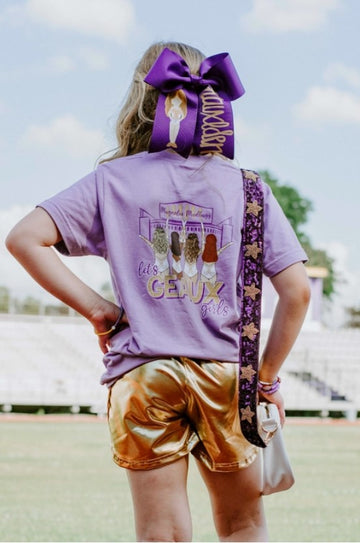 Let's GEAUX Girls TShirt: - 0