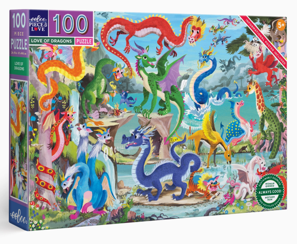 Love of Dragons 100 pc. Puzzle