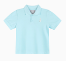 Lt. Blue Easter Bunny Polo Shirt-1