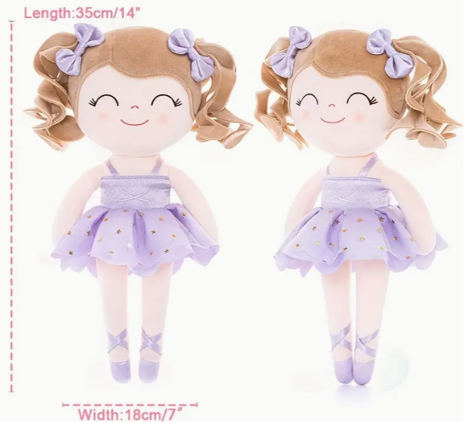 Plush Ballerina Dolls