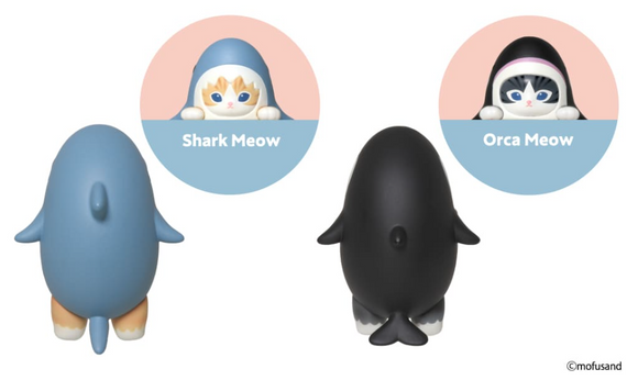 Mofusand Hippers Decorative Mini Figures