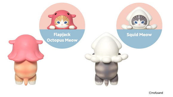 Mofusand Hippers Decorative Mini Figures