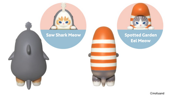 Mofusand Hippers Decorative Mini Figures