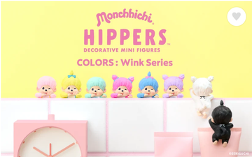 HIPPERS Monchhichi Colors: Wink Series MiniFigures