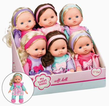 My Sweet Baby 12" Soft Bodied Doll