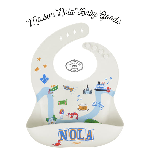 Louisiana-Theme Bibs: