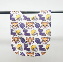Louisiana Tigers Baby Bib
