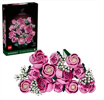 Botanical Collection: Bouquet of Pink Roses