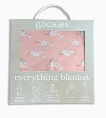 Pink Stork Everything Blanket