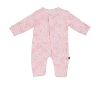 Pink Doeskin Magnetic Coverall: