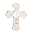 Tender Blessings Pink Hanging Cross-1
