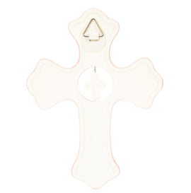 Tender Blessings Pink Hanging Cross - 0