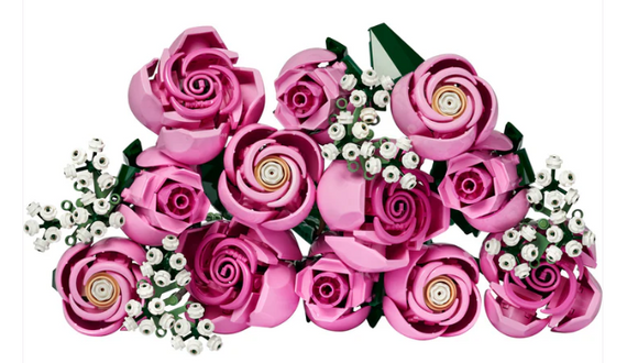 Botanical Collection: Bouquet of Pink Roses