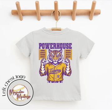 Powerhouse: Tiger Baseball T-Shirt