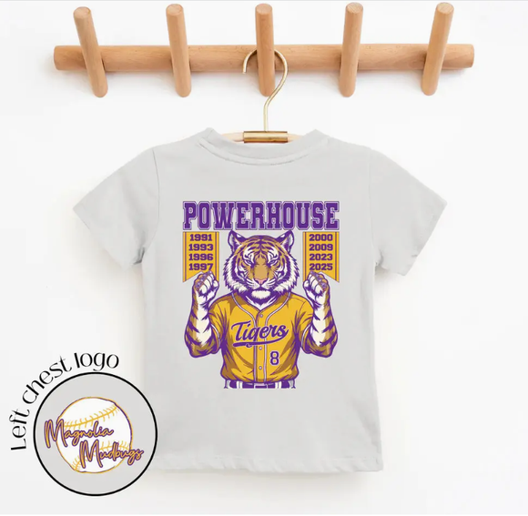 Powerhouse: Tiger Baseball T-Shirt