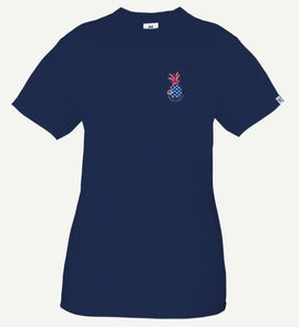 Red, White, & Happy TShirt (Short Sleeve): - 0