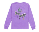 Rue Point Long Sleeve Tee Light Purple-1