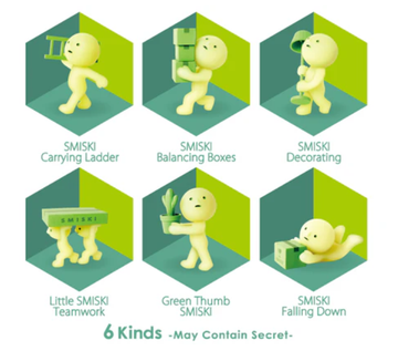 SMISKI Moving Series Minifigures