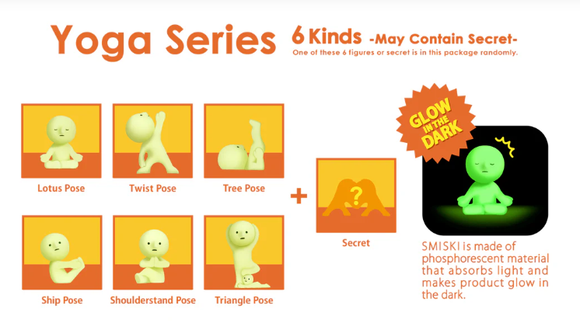 SMISKI Yoga Series Minifigures