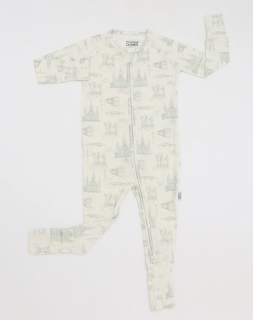 Nola Toile Bamboo Zippy - 0