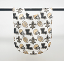 Louisiana Saints Baby Bib-1