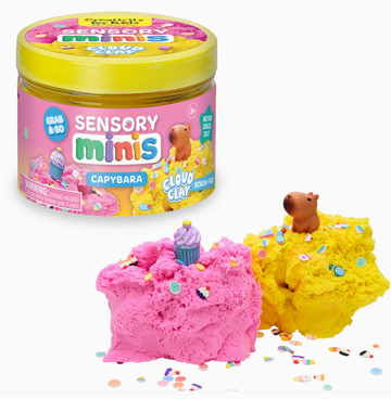 Sensory Mini Play Kit Jar with Cloud Clay:
