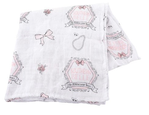 Swaddle Blanket: Southern Belle