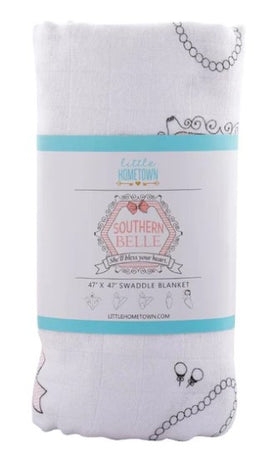 Swaddle Blanket: Southern Belle