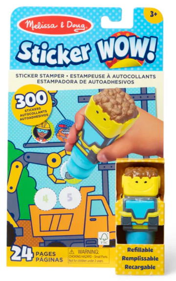 Sticker WOW! Activity Pad Set: Bulldozer