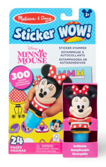 Sticker WOW! Activity Pad Set: Minnie Mouse