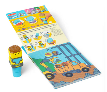 Sticker WOW! Activity Pad Set: Bulldozer - 0