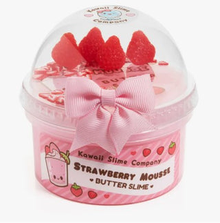 Strawberry Mousse Butter Slime