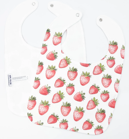 Strawberry Baby Bib