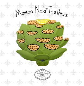 Louisiana-theme Teether: Stuffed Artichoke