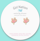 Sparkly Swan Cutie Stud Earrings-3