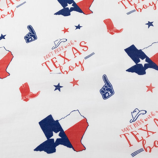Swaddle Blanket: Texas Boy