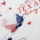 Swaddle Blanket: Texas Boy-3