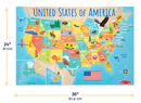 Floor Puzzle: USA Map-1