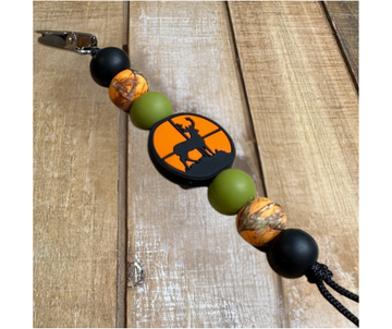 Big Buck Pacifier Clip