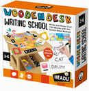 Wooden Desk Writing School-1