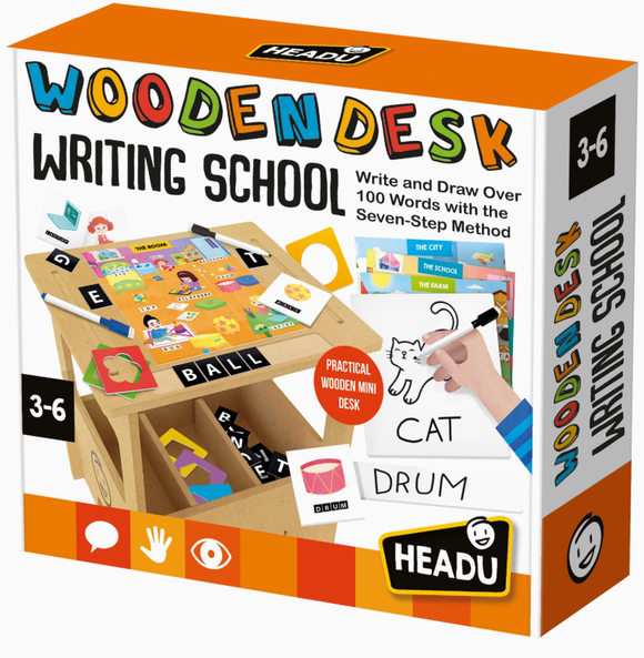 Wooden Desk Writing School