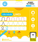 Looong Coloring Books Ready to Trace - Intermediate Lines