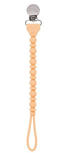 Sweetie Strap BEADED 1-piece Pacifier Clip Apricot-1